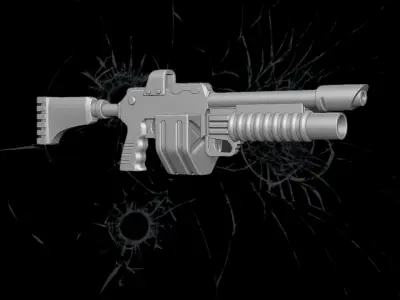 Fire Strike Collection STL Files For Action Figures 3D print model