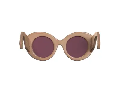 Cat-eye Sunglasses 3D model