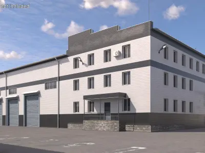 Manufacturing Facility 3D model