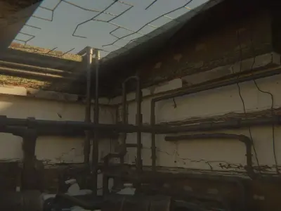 Pipes Room Scene 3D model