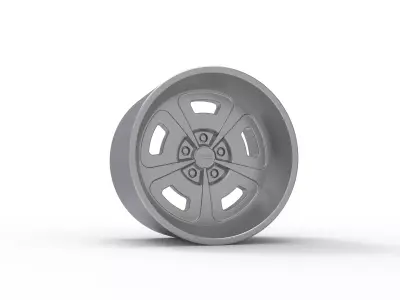 FOOSE CORONET 6 WHEEL 3D PRINT MODEL  3D print model