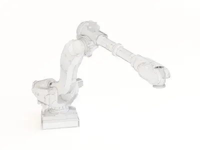 Industrial robot 05 3D model