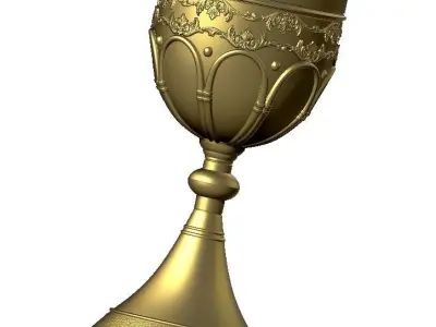 chalice cup 3D print model