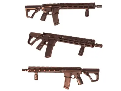 Daniel Defense DDM4 V7 3D print model