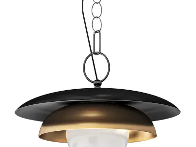 Carapace Pendant Bronze 3D model