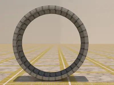 High Quality Tyre 3D model