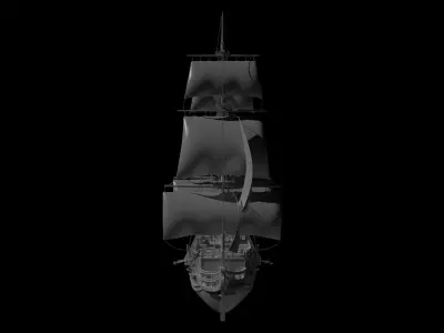 Black Pearl  3D model
