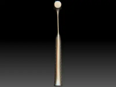 16 ounce Estwing claw hammer 3D model