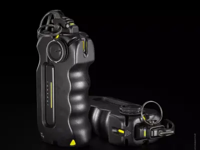 BLINKER-11 Grenade Concept 3D model