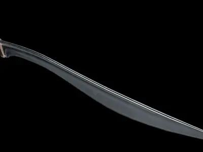 sword Free 3D model 8