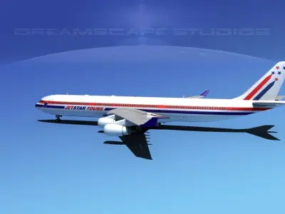 Airbus A340-600 JetStar Tours 3D model