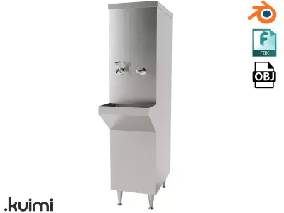 Water Dispenser 001 3D model