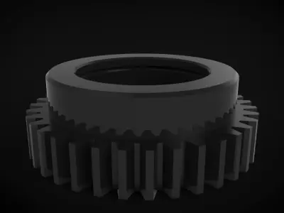 Gear Free 3D model by descon-design