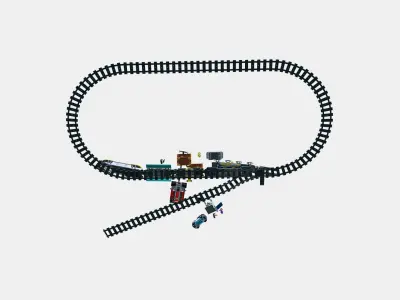 LEGO City Freight trains 3D model