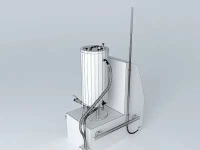 Paint mill Free 3D model