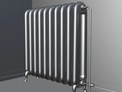 Old Vintage Radiator Free 3D model