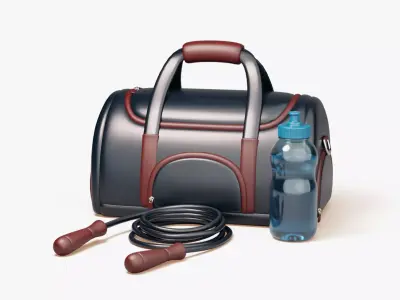 Gym Accessories 3D model