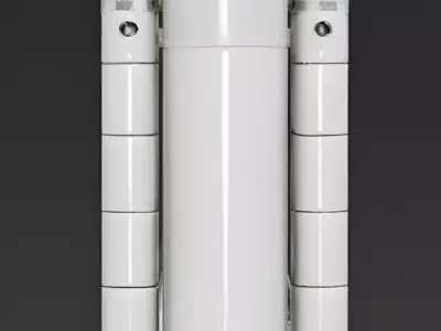 Realistic Space Shuttle 3D Model Low-poly 3D model