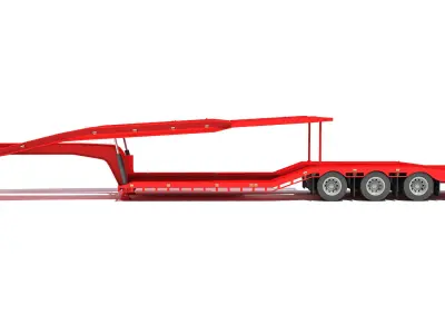 Platform Transporter Trailer 3D model