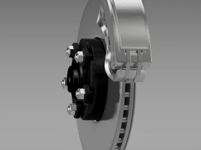 Ram Promaster City Cargo wheel 3D model