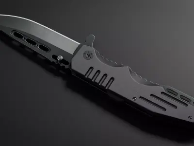 Pocket Knife -  Game Ready Low-poly 3D model