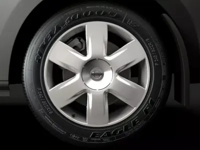 Nissan NV 250 Combi 2019 wheel 3D model