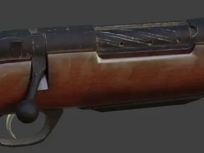 Weatherby Mark V 3D model