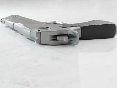50 Cal Desert Eagle Free 3D Gun Model Free 3D model