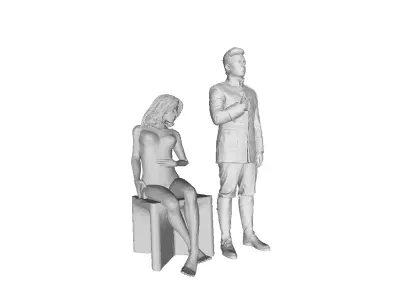 Printle MoDualls Classics 001 P 3D print model