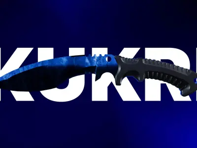 Kukri Knife 3D model