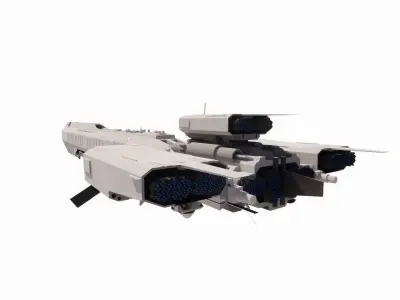 Spaceship-spacecraft-20 3D model