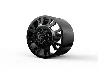 corleone front lucchese dually wheel  3D print model