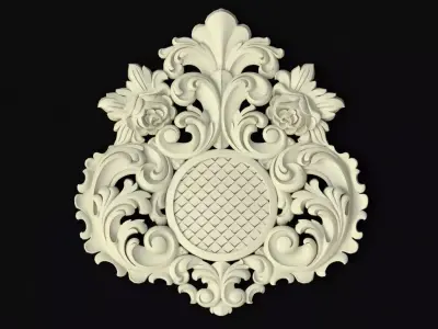 dekor ornament 3D model 233
