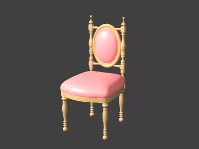 antique chair 3D model Free 3D model 3D model