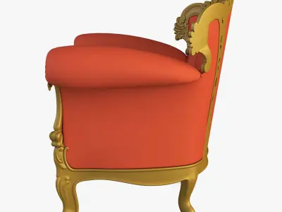Rolnstreen armchair 3D model