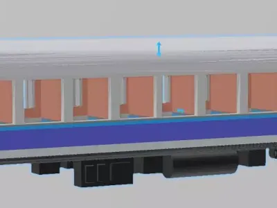 Queensland Railways MBS - N Scale 3D print model