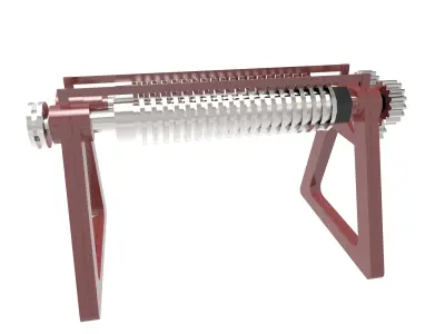 Paper Shredder Free 3D model