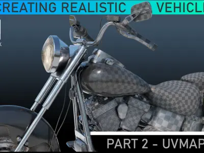 Maya UV Mapping Tutorial 3D model