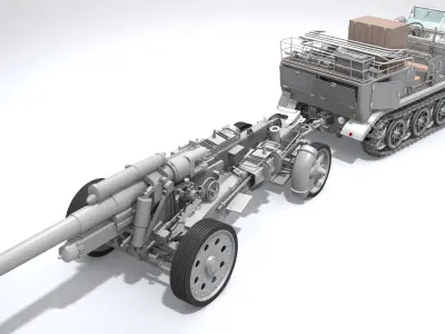  SdKfz7 with 15 cm sFH 18 