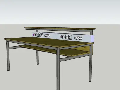 Workbench electrical 3D model