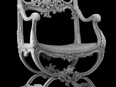 venice armchair 3D model