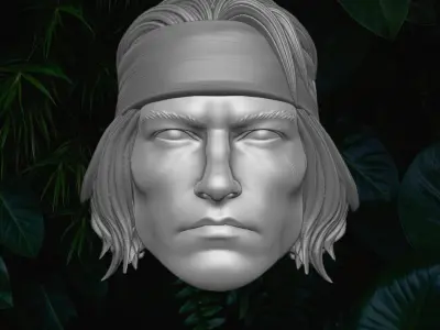 Billy Sole Predator fan art 3D printable For Action Figures 3D print model