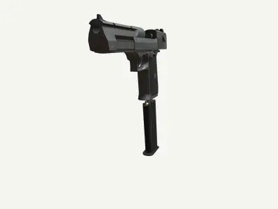 Desert Eagle Free low-poly 3D model