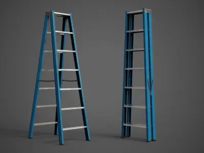 Ladder Game-Ready Low-poly 3D model purchase