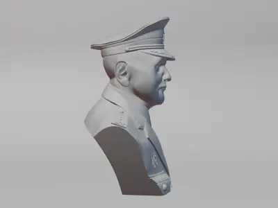 Iron General Valerii Zaluzhnyi bust 3D print model