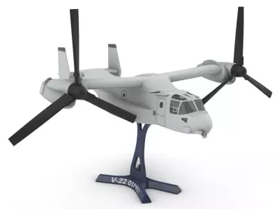 V-22 Osprey  3D model