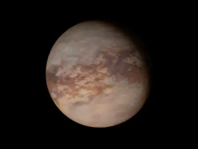 Saturn Moon Titan Volumetric Atmosphere For Blender 3D model