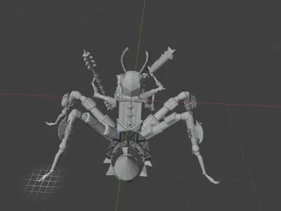 Spider Guard 3D model