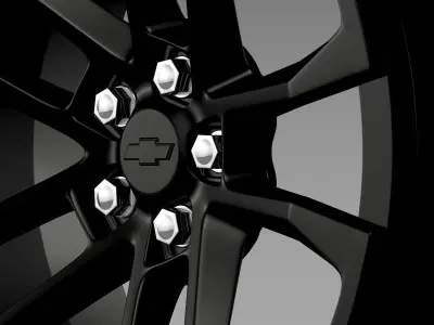 Chevrolet Camaro SSX Concept 2010 rim 3D model