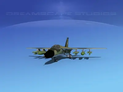 General Dynamics FB-111 Aardvark V01 3D model